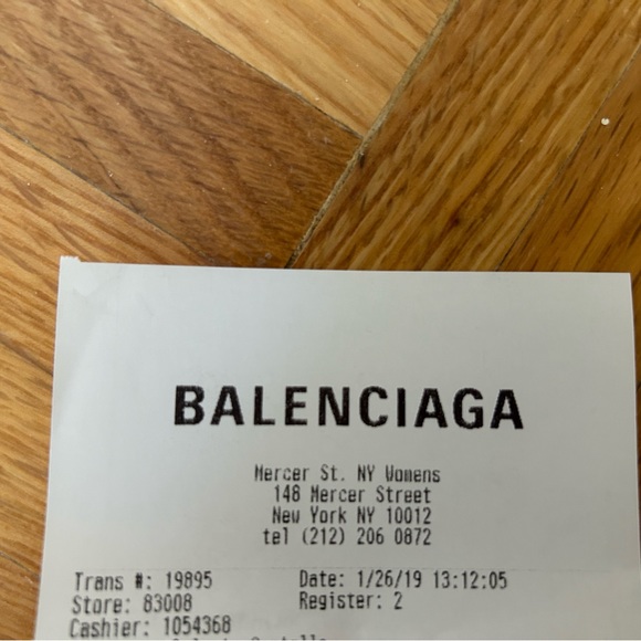 Balenciaga - Allover Logo Scarf Authentic - Picture 2 of 3